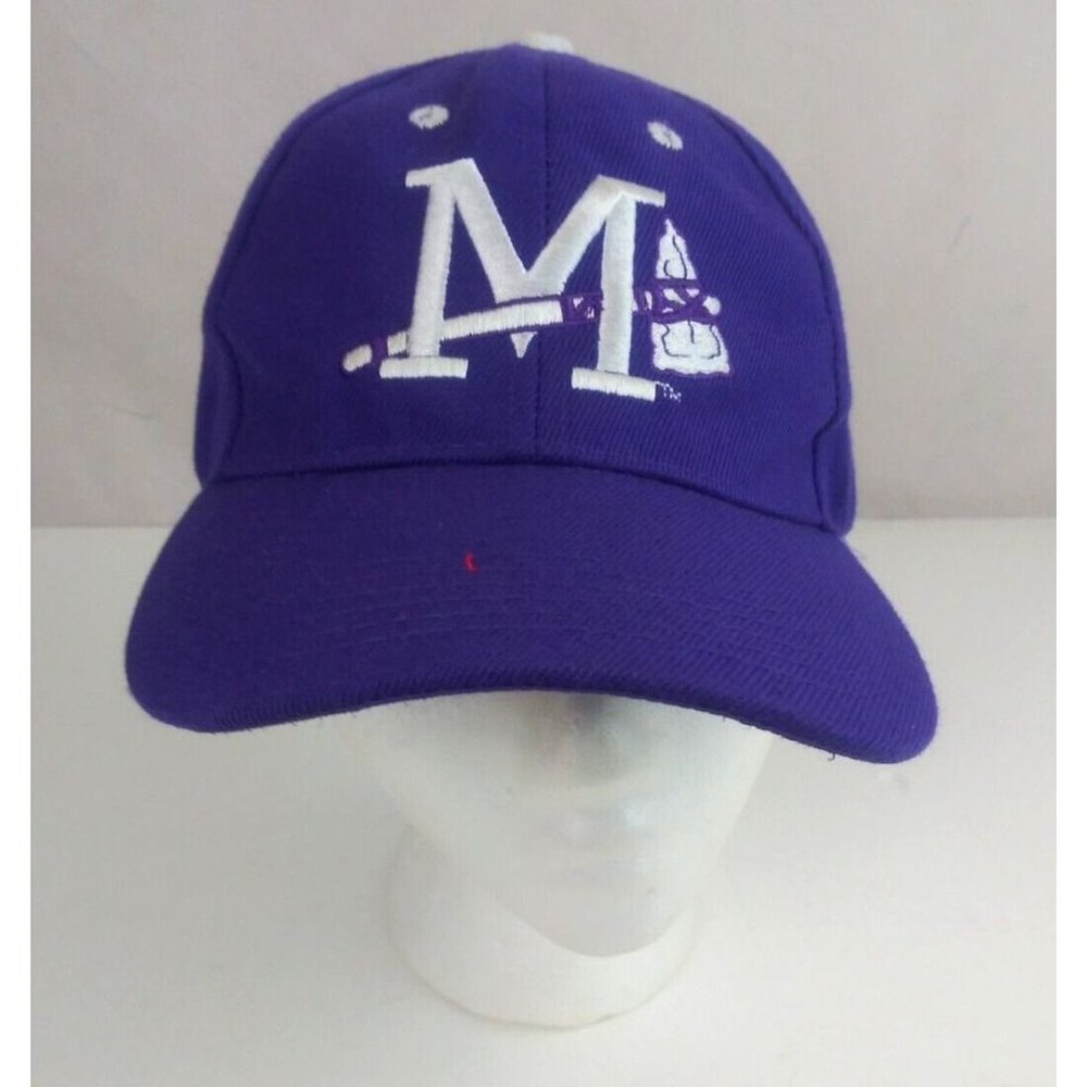 MLB Atlanta Braces Women's Purple Embroidered Adjustable Baseball Cap